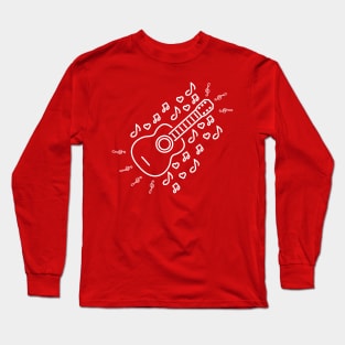 Musical Guitar Long Sleeve T-Shirt